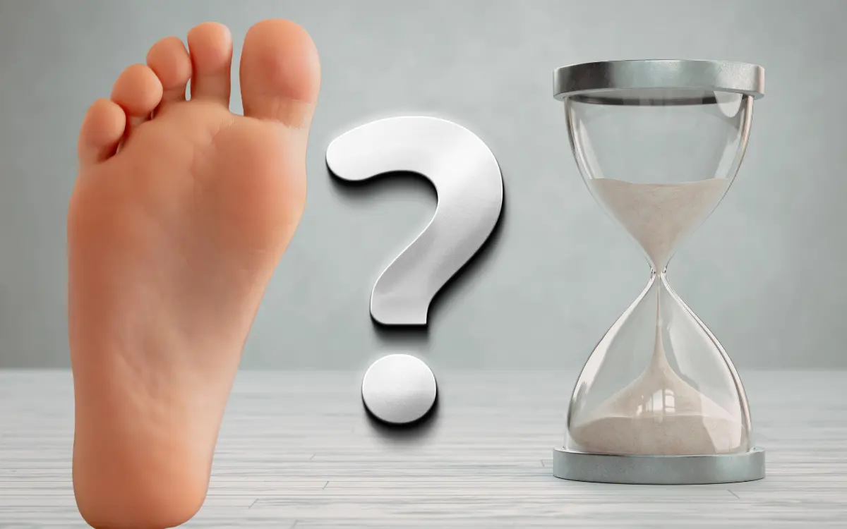 Wie lange dauert Fußpilz?